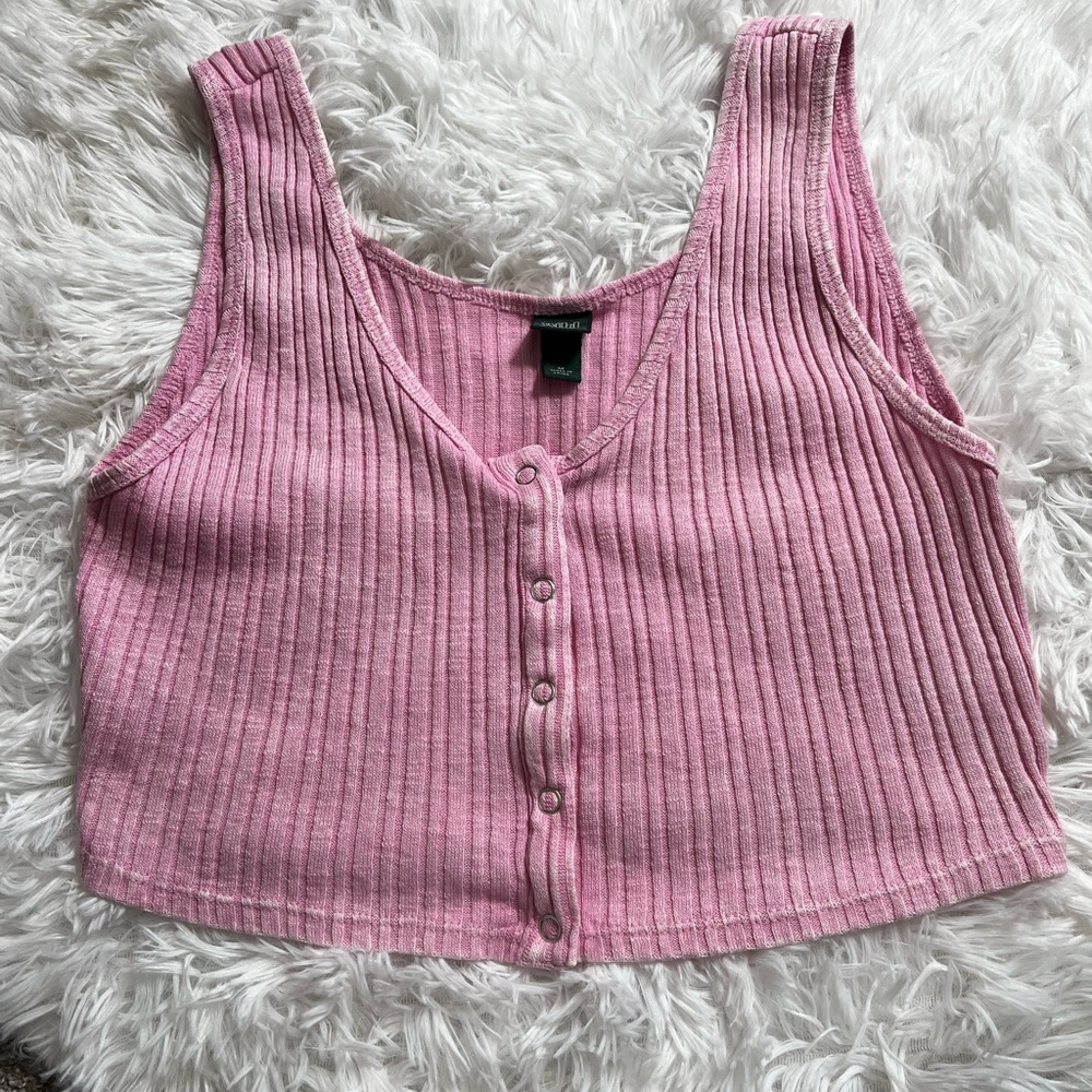 Wild Fable Cropped Shirt